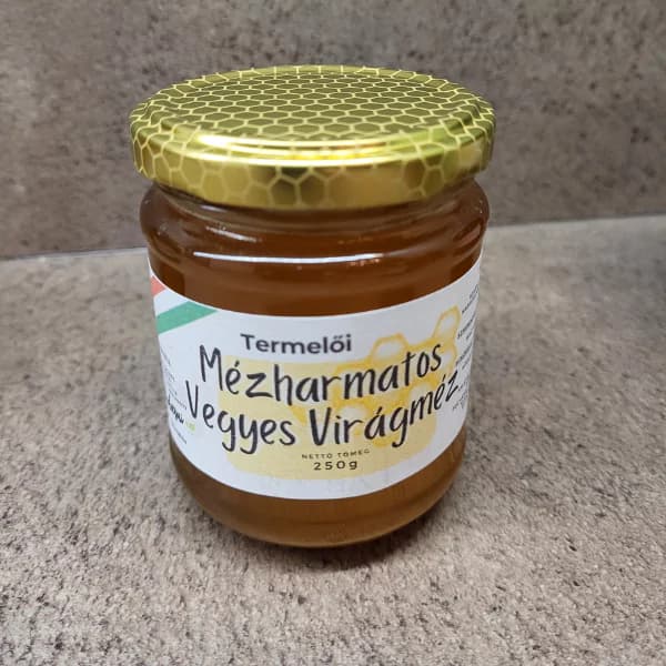 Termelői mézharmatos vegyes virágméz - 250g 