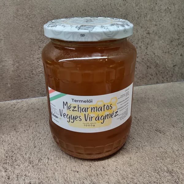 Termelői mézharmatos vegyes virágméz - 1000g 