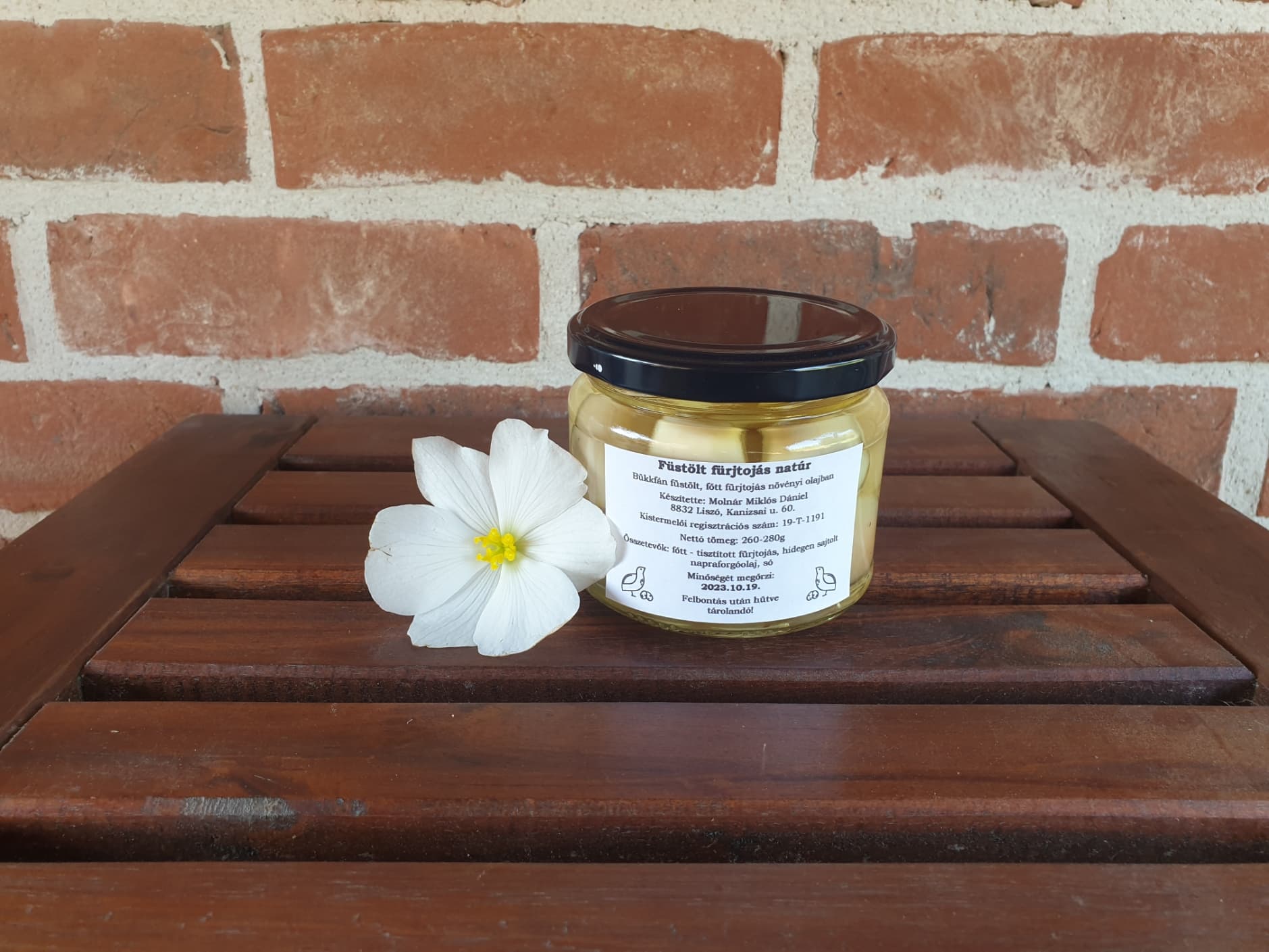 Füstölt Fürjtojás Natúr