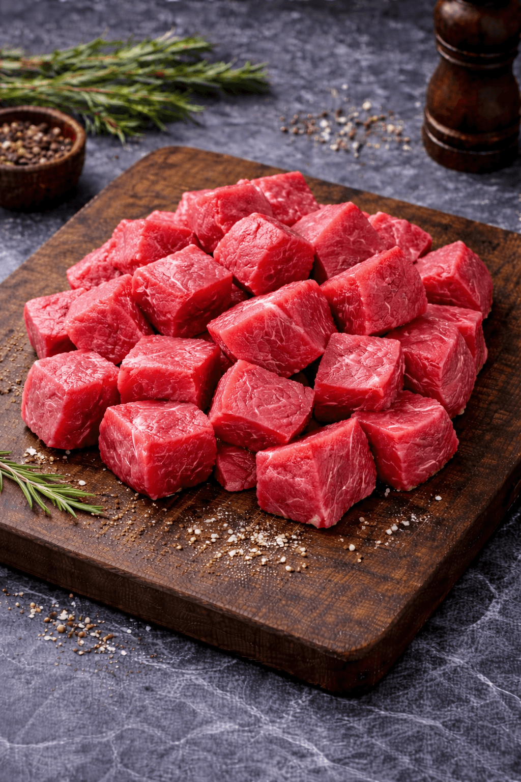 Marhahús (kockázott)