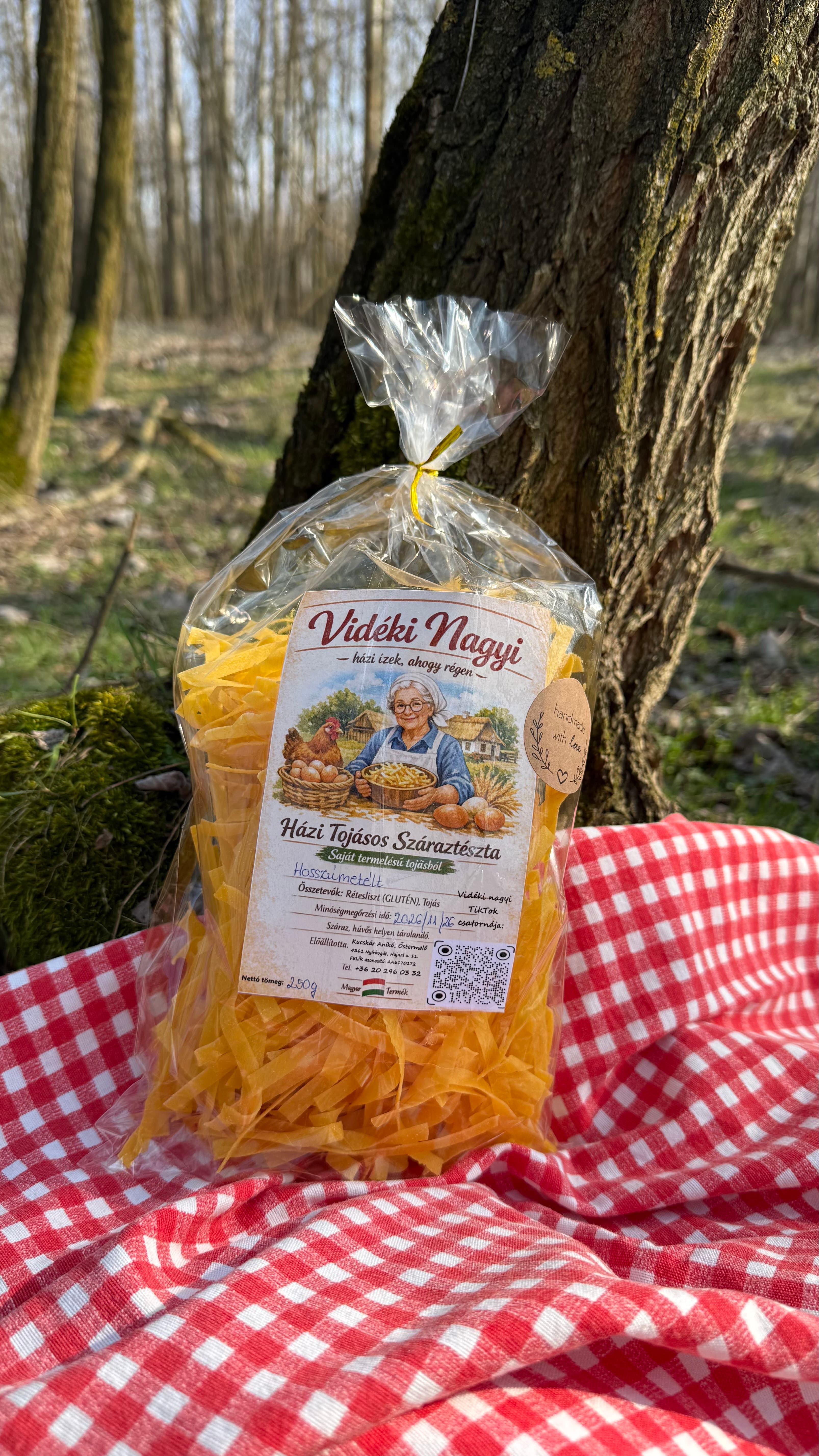 Boglyas metélt (10 tojásos)