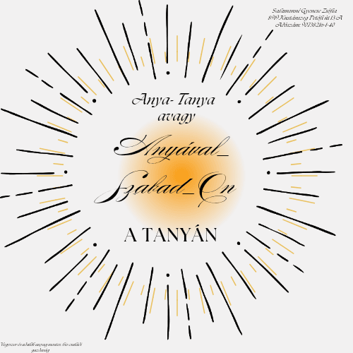 Anyával SzabadOn a Tanyán cover